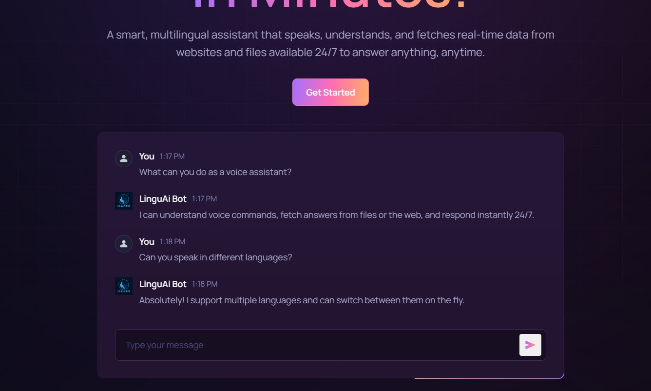 LinguAI UI 1